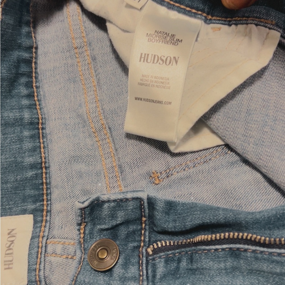 Hudson Jeans Light Blue Straight Leg